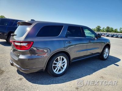 Trzecie zdjęcie samochodu z tyłu: 2021 DODGE DURANGO GT VIN:1C4RDJDG4MC557815 - miniatura