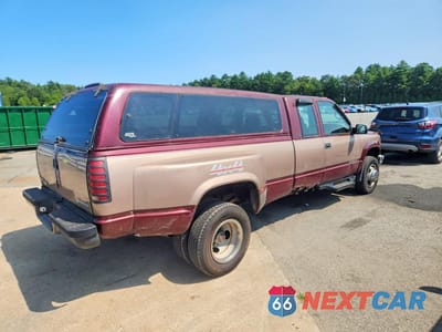 Trzecie zdjęcie samochodu z tyłu: 1997 GMC SIERRA K3500 VIN:1GTHK39J6VE513130 - miniatura