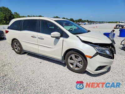 Czwarte zdjęcie samochodu z boku: 2019 HONDA ODYSSEY EXL VIN:5FNRL6H73KB115165 - miniatura
