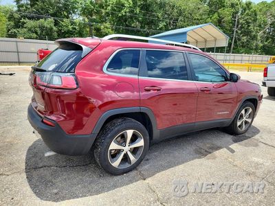 Trzecie zdjęcie samochodu z tyłu: 2021 JEEP CHEROKEE LIMITED VIN:1C4PJLDX4MD164614 - miniatura