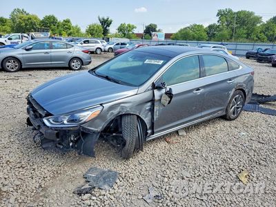 2019 HYUNDAI SONATA HYBRID LIMITED KMHE34L31KA085157 - główne zdjęcie licytacji z USA - miniatura