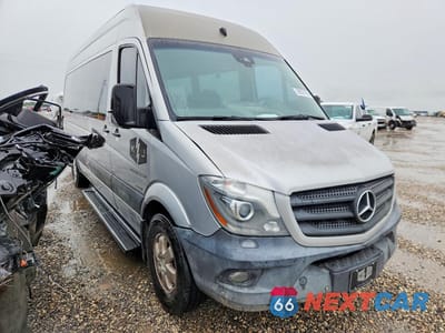 Czwarte zdjęcie samochodu z boku: 2016 MERCEDES-BENZ SPRINTER 2500 VIN:8BRPE8DD6GE122031 - miniatura