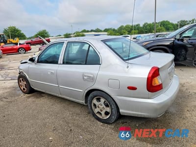 Drugie zdjęcie samochodu z przodu: 2001 HYUNDAI ACCENT GL VIN:KMHCG45C31U195343 - miniatura