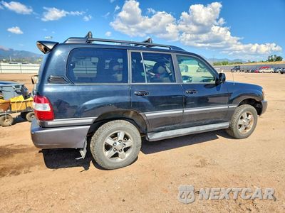 Trzecie zdjęcie samochodu z tyłu: 2007 TOYOTA LAND CRUISER BASE VIN:JTEHT05J672110184 - miniatura