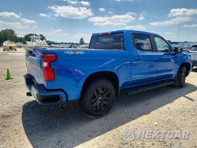 Trzecie zdjęcie samochodu z tyłu: 2023 CHEVROLET SILVERADO K1500 RST VIN:1GCUDEED7PZ110015 - miniatura