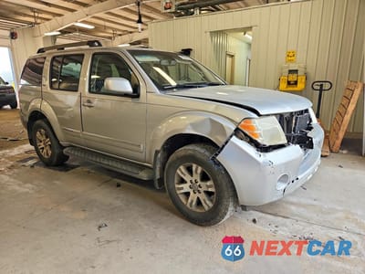 Czwarte zdjęcie samochodu z boku: 2011 NISSAN PATHFINDER S VIN:5N1AR1NB7BC610906 - miniatura