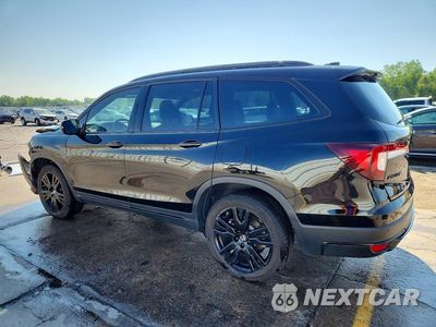 Drugie zdjęcie samochodu z przodu: 2022 HONDA PILOT BLACK VIN:5FNYF6H76NB023636 - miniatura