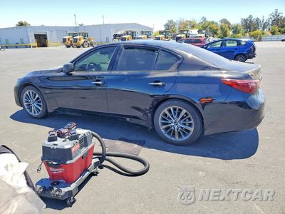 Drugie zdjęcie samochodu z przodu: 2018 INFINITI Q50 3.0T LUXE VIN:JN1EV7AP9JM590546 - miniatura