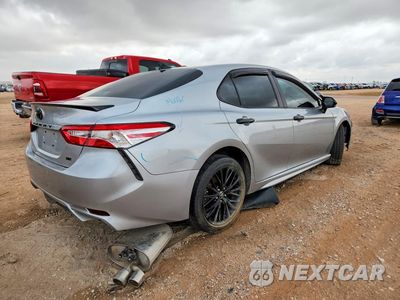 Trzecie zdjęcie samochodu z tyłu: 2020 TOYOTA CAMRY SE NIGHTSHADE VIN:4T1G11AK6LU378902 - miniatura