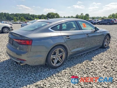 Trzecie zdjęcie samochodu z tyłu: 2018 AUDI S5 PRESTIGE VIN:WAUC4CF59JA090876 - miniatura