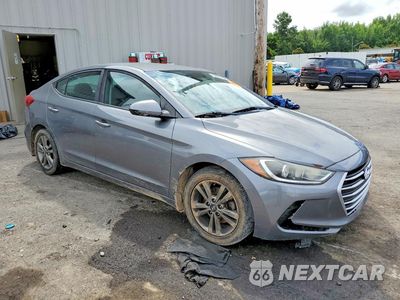 Czwarte zdjęcie samochodu z boku: 2018 HYUNDAI ELANTRA SEL VIN:5NPD84LF7JH286712 - miniatura