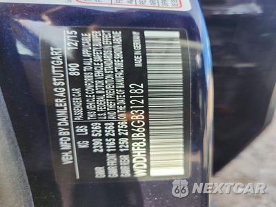 Zdjęcie 12 z 12 samochodu: 2016 MERCEDES-BENZ E 350 4MATIC VIN:WDDHF8JB6GB312182 - miniatura