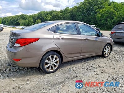 Trzecie zdjęcie samochodu z tyłu: 2013 HYUNDAI ACCENT GLS VIN:KMHCU4AE5DU463569 - miniatura