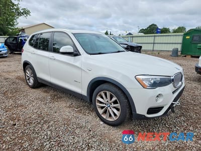 Czwarte zdjęcie samochodu z boku: 2015 BMW X3 XDRIVE28I VIN:5UXWX9C52F0D61287 - miniatura