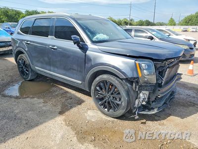 Czwarte zdjęcie samochodu z boku: 2021 KIA TELLURIDE SX VIN:5XYP54HC9MG129473 - miniatura