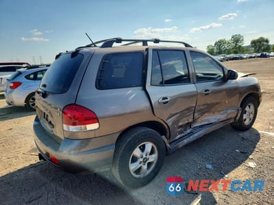 Trzecie zdjęcie samochodu z tyłu: 2005 HYUNDAI SANTA FE GLS/LX VIN:KM8SC13E05U962226 - miniatura