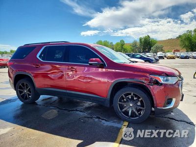 Czwarte zdjęcie samochodu z boku: 2019 CHEVROLET TRAVERSE LT VIN:1GNEVGKW7KJ115541 - miniatura