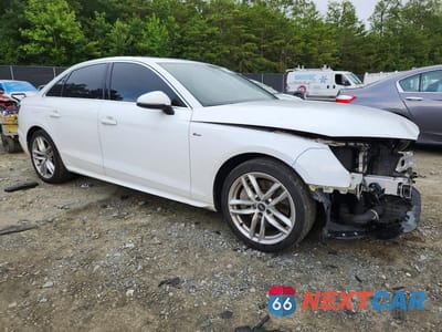 Czwarte zdjęcie samochodu z boku: 2020 AUDI A4 PREMIUM VIN:WAUDNAF41LN009779 - miniatura