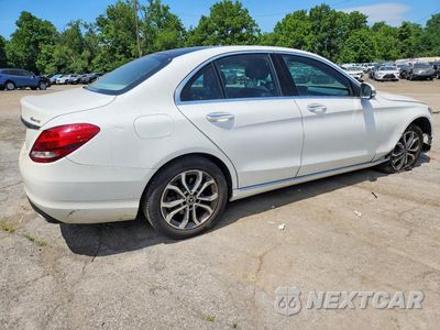 Trzecie zdjęcie samochodu z tyłu: 2017 MERCEDES-BENZ C 300 4MATIC VIN:55SWF4KBXHU218294 - miniatura