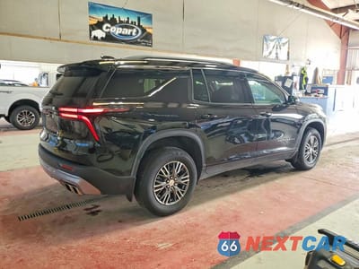Trzecie zdjęcie samochodu z tyłu: 2025 CHEVROLET TRAVERSE LT VIN:1GNEVGRS8SJ277052 - miniatura