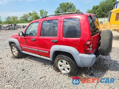 Drugie zdjęcie samochodu z przodu: 2005 JEEP LIBERTY SPORT VIN:1J4GL48K85W572886 - miniatura
