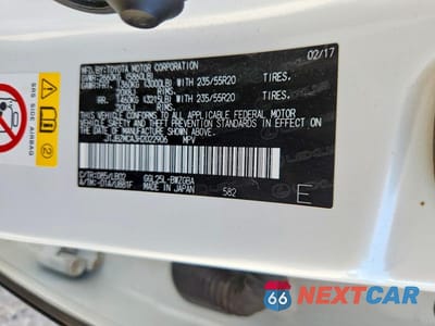 Zdjęcie 12 z 12 samochodu: 2017 LEXUS RX 350 BASE VIN:JTJBZMCA3H2022906 - miniatura