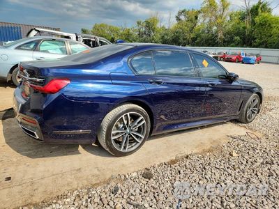 Trzecie zdjęcie samochodu z tyłu: 2020 BMW 745XE VIN:WBA7W4C04LBM70733 - miniatura