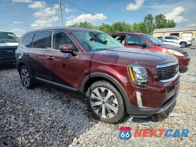 Czwarte zdjęcie samochodu z boku: 2022 KIA TELLURIDE EX VIN:5XYP34HC7NG232379 - miniatura