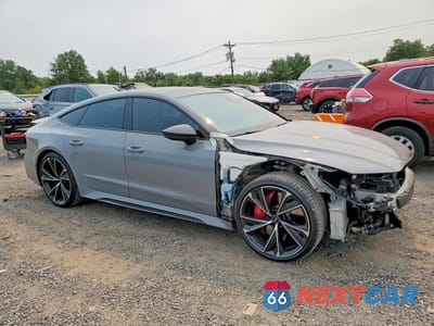 Czwarte zdjęcie samochodu z boku: 2021 AUDI RS7 VIN:WUAPCBF23MN903894 - miniatura