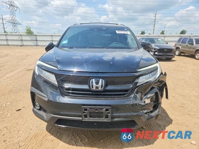 Piąte zdjęcie samochodu w środku: 2021 HONDA PILOT BLACK VIN:5FNYF6H76MB058806 - miniatura