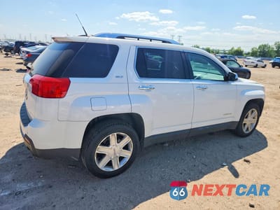 Trzecie zdjęcie samochodu z tyłu: 2011 GMC TERRAIN SLT VIN:2CTFLXE54B6453907 - miniatura