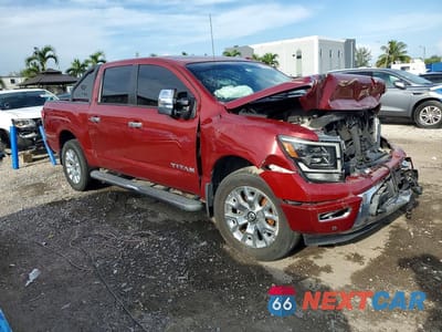 Czwarte zdjęcie samochodu z boku: 2021 NISSAN TITAN SL VIN:1N6AA1ED6MN501256 - miniatura