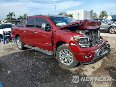 Czwarte zdjęcie samochodu z boku: 2021 NISSAN TITAN SL VIN:1N6AA1ED6MN501256 - miniatura