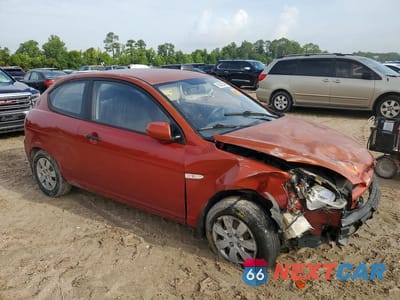 Czwarte zdjęcie samochodu z boku: 2010 HYUNDAI ACCENT GS VIN:KMHCM3AC0AU164009 - miniatura