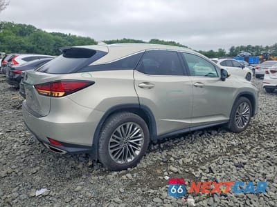 Trzecie zdjęcie samochodu z tyłu: 2021 LEXUS RX 350 VIN:2T2JZMDAXMC261180 - miniatura