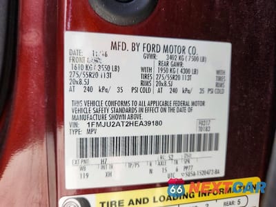 Zdjęcie 13 z 13 samochodu: 2017 FORD EXPEDITION LIMITED VIN:1FMJU2AT2HEA39180 - miniatura