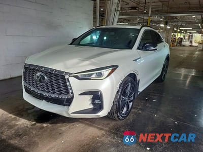 Drugie zdjęcie samochodu z przodu: 2022 INFINITI QX55 LUXE VIN:3PCAJ5J36NF101835 - miniatura