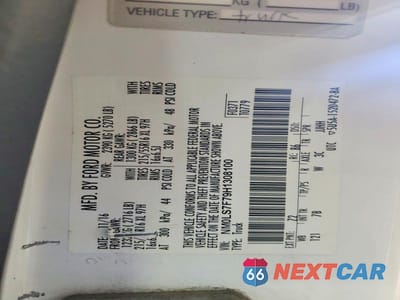 Zdjęcie 13 z 13 samochodu: 2017 FORD TRANSIT CONNECT XLT VIN:NM0LS7F79H1308100 - miniatura