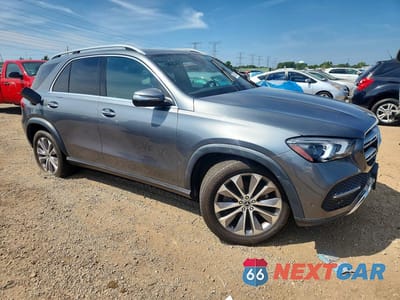 Czwarte zdjęcie samochodu z boku: 2022 MERCEDES-BENZ GLE 350 4MATIC VIN:4JGFB4KB3NA620929 - miniatura
