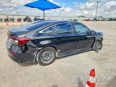 Trzecie zdjęcie samochodu z tyłu: 2026 HONDA CIVIC LX VIN:2HGFE2F22TH525370 - miniatura
