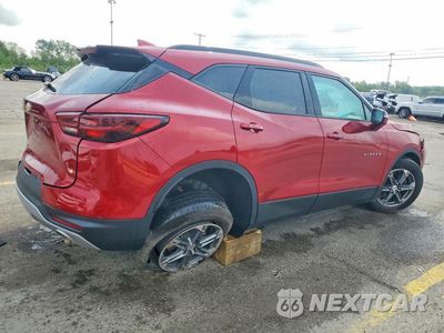 Trzecie zdjęcie samochodu z tyłu: 2024 CHEVROLET BLAZER 3LT VIN:3GNKBDRS2RS161803 - miniatura