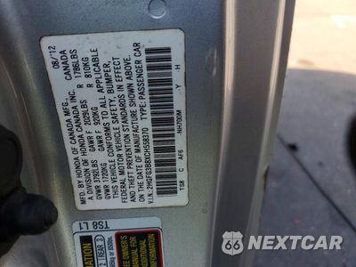 Zdjęcie 12 z 12 samochodu: 2012 HONDA CIVIC EX VIN:2HGFG3B8XCH558370 - miniatura