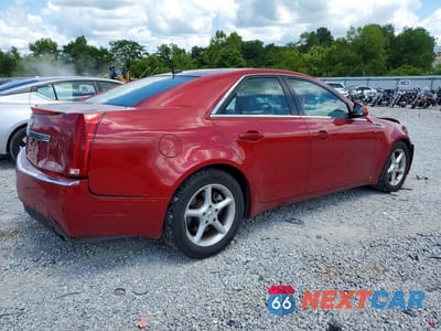Trzecie zdjęcie samochodu z tyłu: 2008 CADILLAC CTS HI FEATURE V6 VIN:1G6DT57V480136430 - miniatura