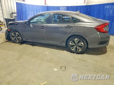 Drugie zdjęcie samochodu z przodu: 2018 HONDA CIVIC EXL VIN:JHMFC1F71JX026433 - miniatura