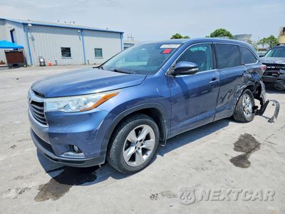 2014 TOYOTA HIGHLANDER LIMITED 5TDYKRFHXES014698 - główne zdjęcie licytacji z USA - miniatura