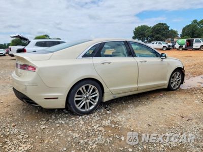 Trzecie zdjęcie samochodu z tyłu: 2014 LINCOLN MKZ HYBRID VIN:3LN6L2LU2ER814083 - miniatura