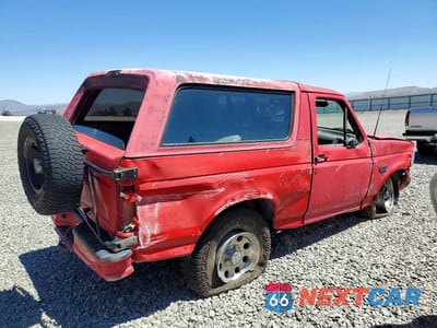 Trzecie zdjęcie samochodu z tyłu: 1996 FORD BRONCO U100 VIN:1FMEU15H6TLA60880 - miniatura