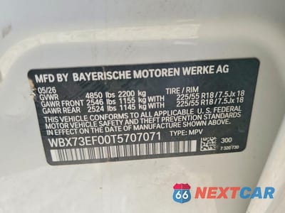 Zdjęcie 12 z 12 samochodu: 2026 BMW X1 XDRIVE28I VIN:WBX73EF00T5707071 - miniatura