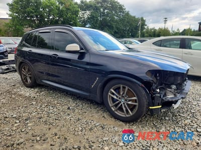 Czwarte zdjęcie samochodu z boku: 2019 BMW X3 XDRIVEM40I VIN:5UXTS3C50K0Z05758 - miniatura