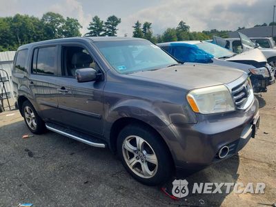 Czwarte zdjęcie samochodu z boku: 2014 HONDA PILOT EX VIN:5FNYF4H41EB014515 - miniatura